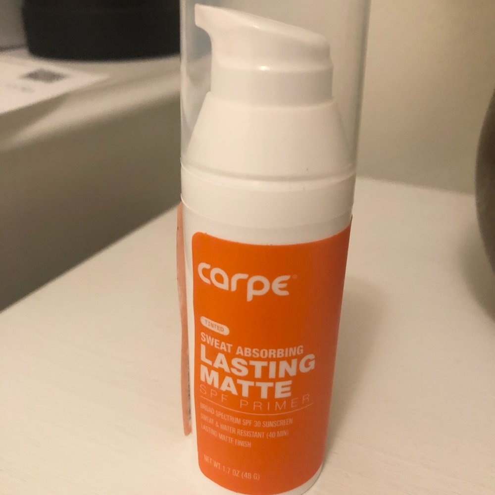Carpe Lasting Matte 50 SPF Tinted Face Primer 🧡